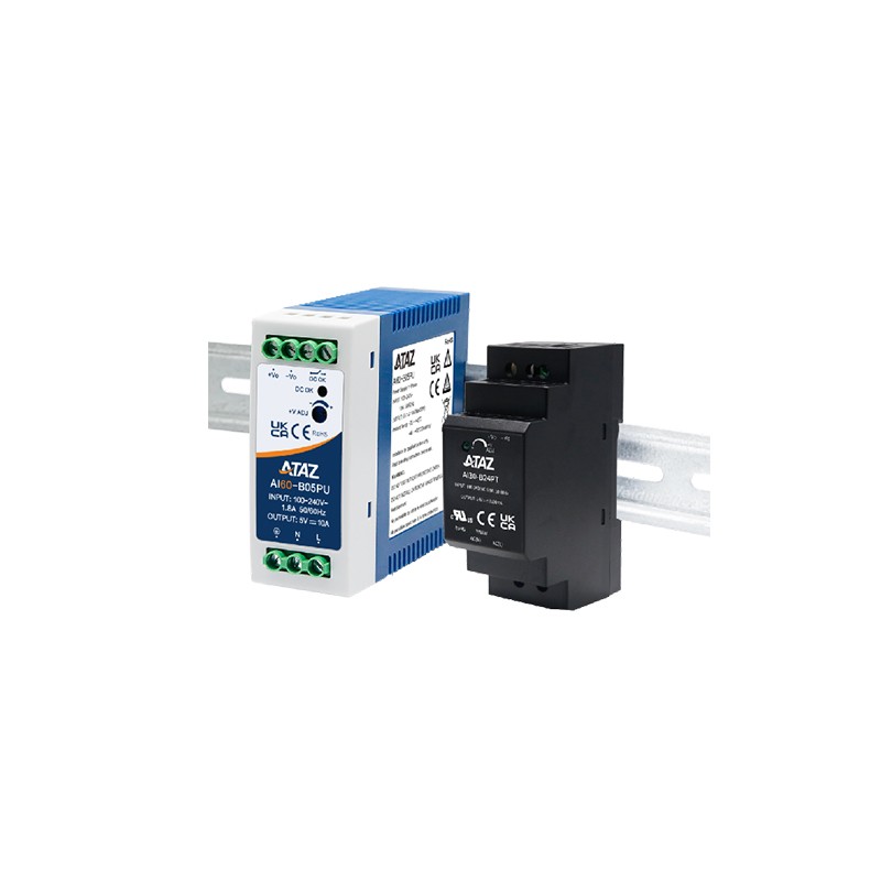 開關電源超薄塑料導軌AI-PU系列10-60W  